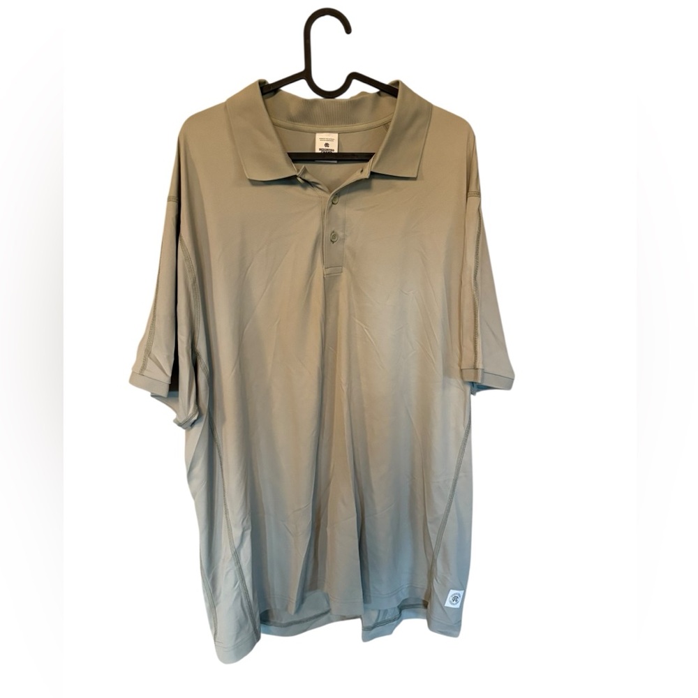 Reigning Champ Men's Green Polo Shirt